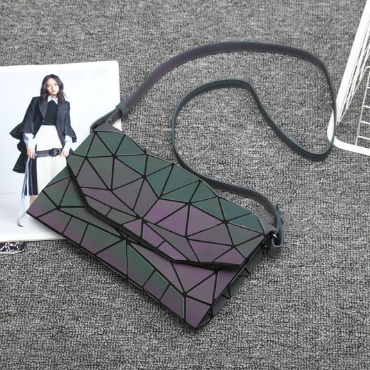 Luminous Quilted Envelope Bag