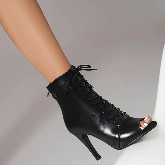 Latin Ballroom Dance Stiletto Boots
