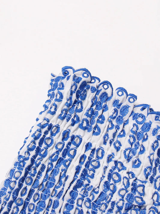 TWOTWINSTYLE Cut-Out Strapless Mini Dress